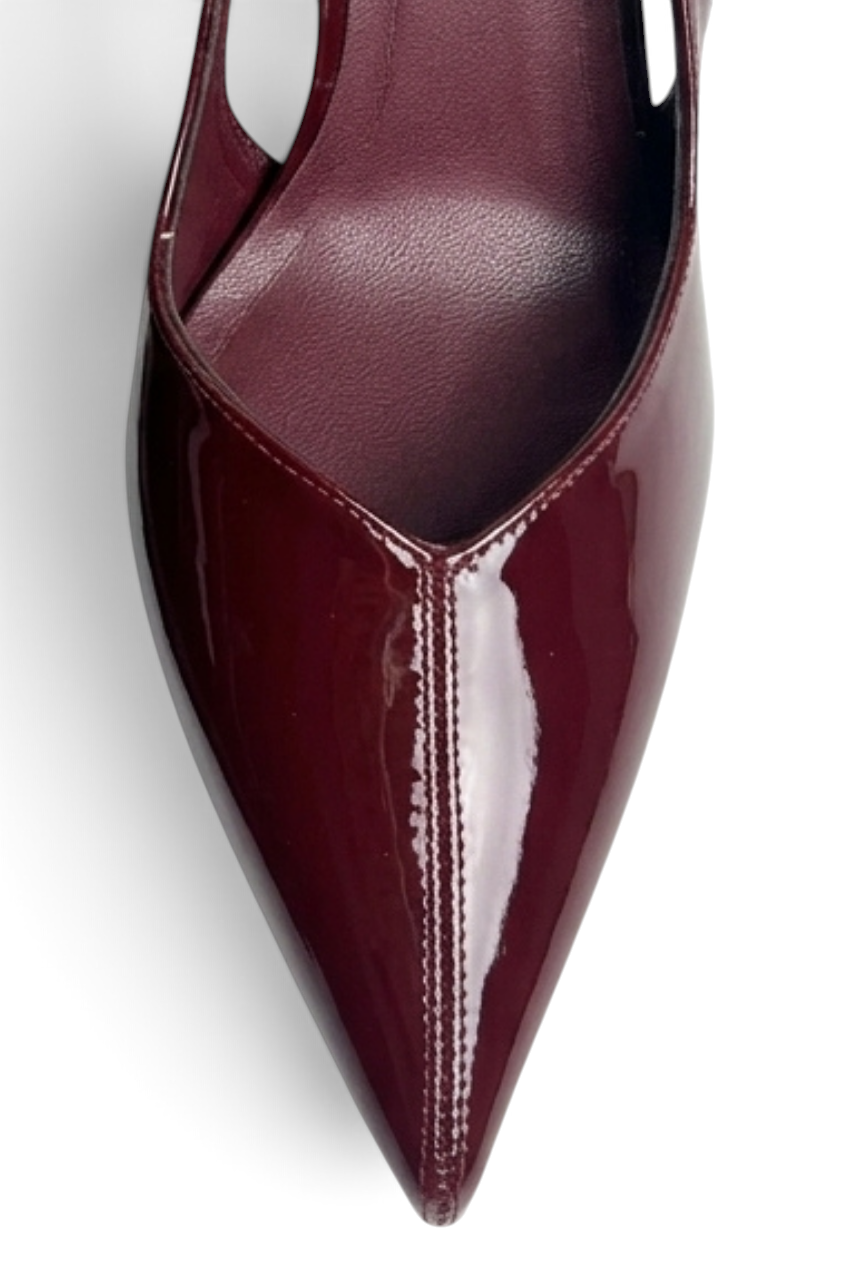 Point Toe Slingback Heels