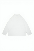 Loose Fit Cotton Henley Shirt