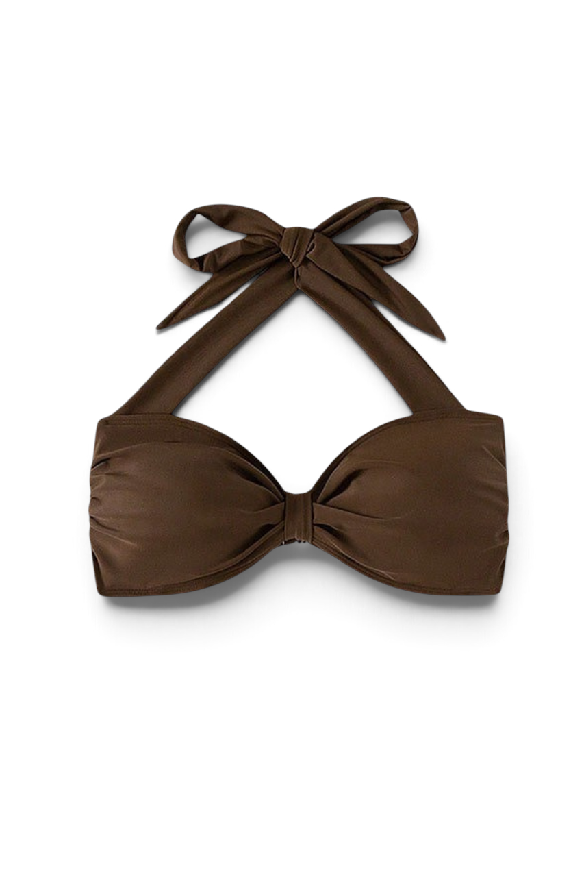 Tie Up High Waisted Bikini