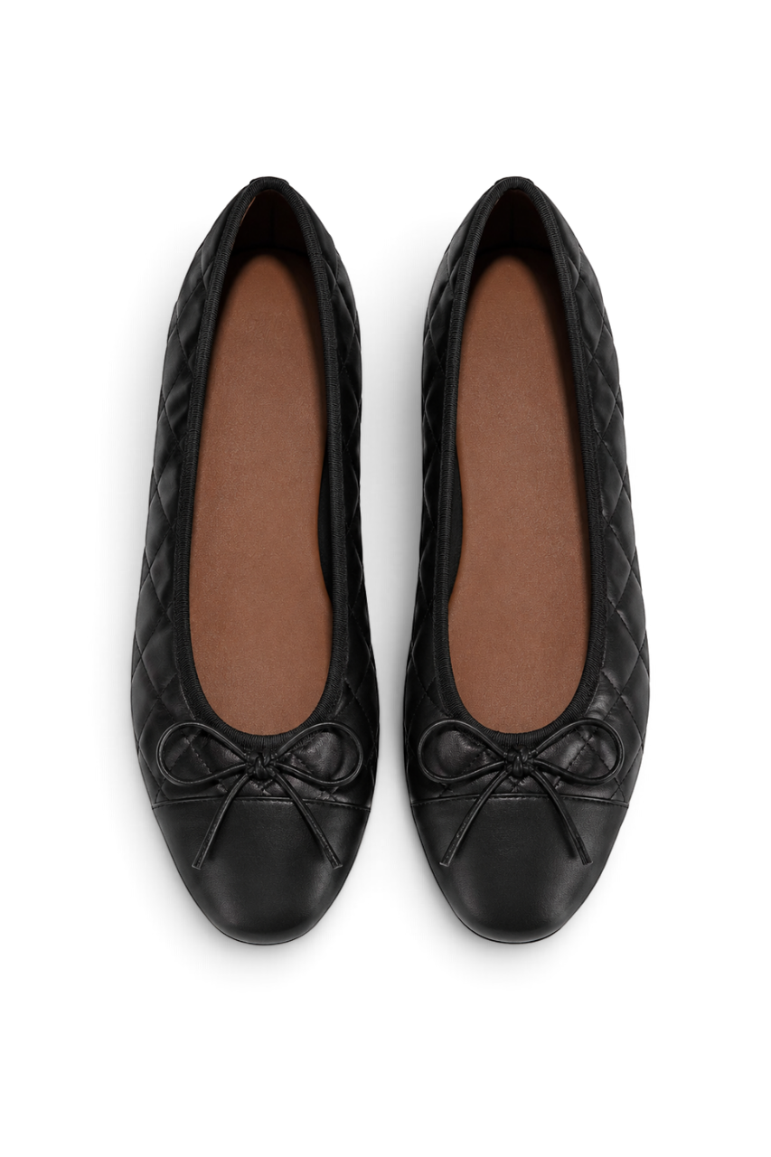 Quilted Ballet Flats