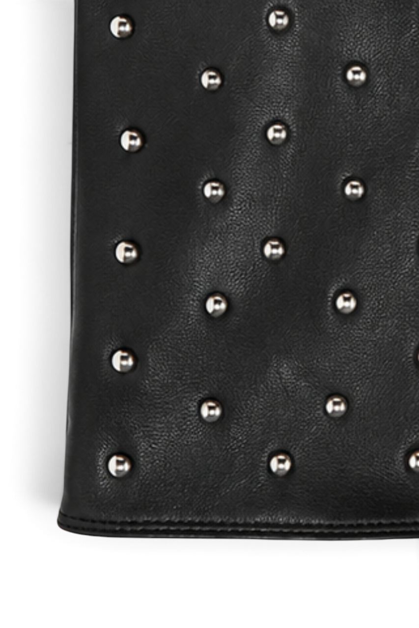 Studded Leather Gloves