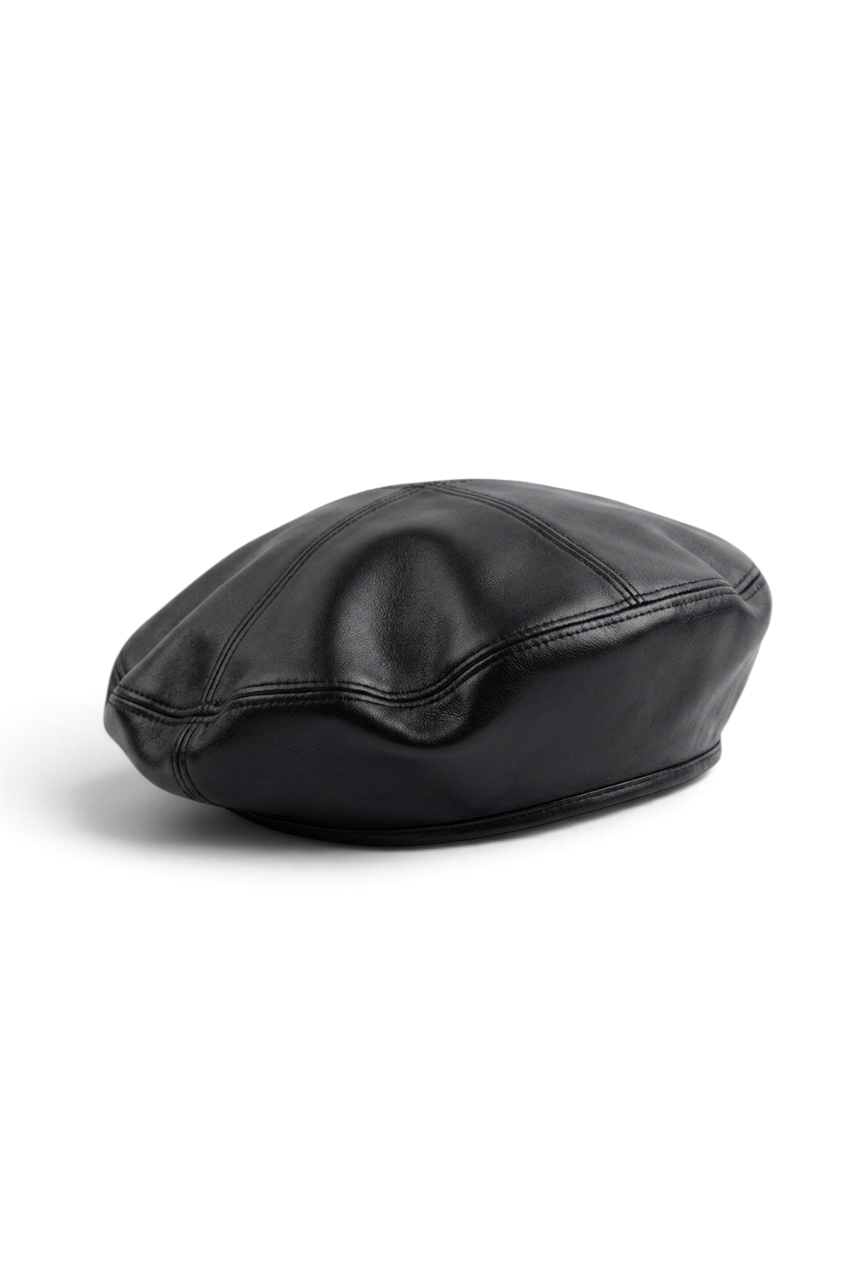 Leather Beret