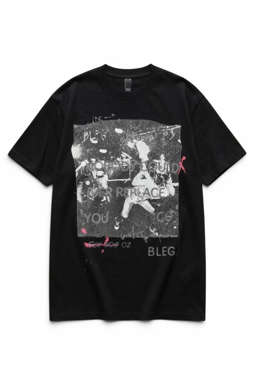 Oversized Graphic Cotton T-Shirt