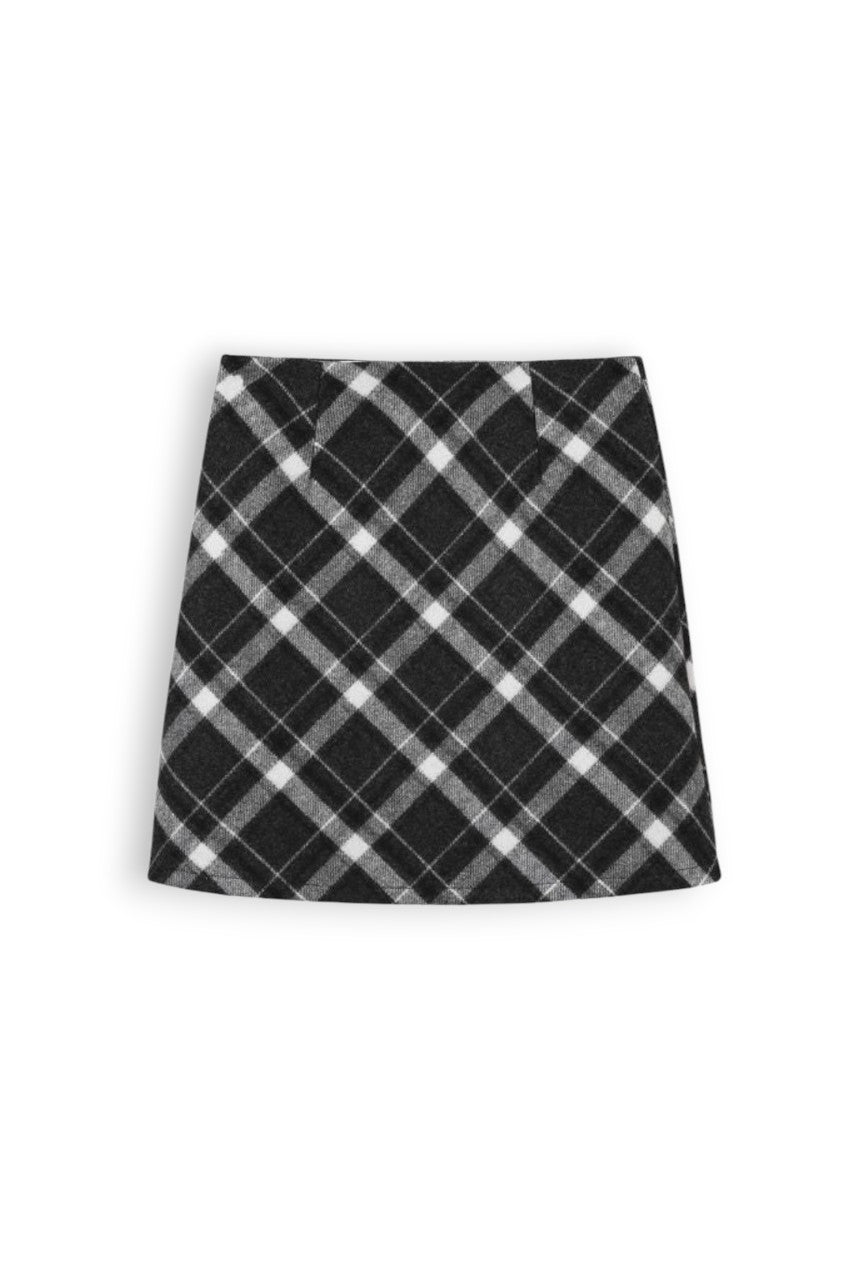 Plaid Mini Skirt